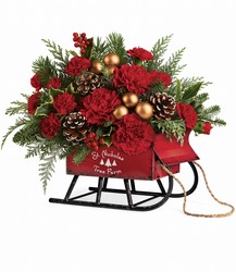 Teleflora's Vintage Sleigh Bouquet from Nate's Flowers in Casper, WY
